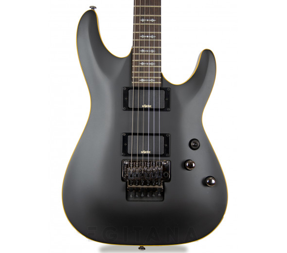 Schecter Demon-6 FR Aged Black Satin Schecter Demon-6 FR Aged Black Satin